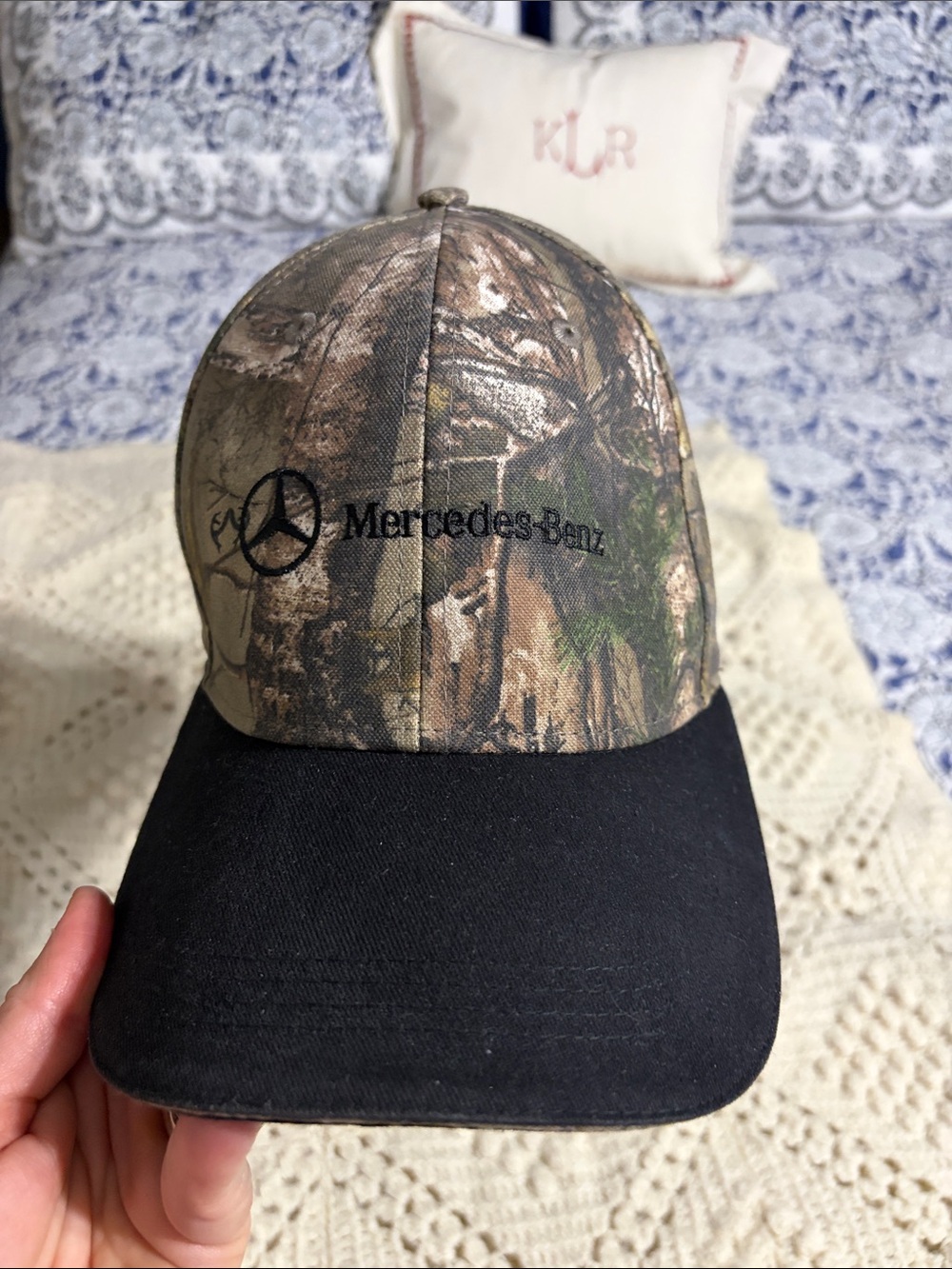 Mercedes-Benz Camo Baseball Cap with Black Brim worn once bundle